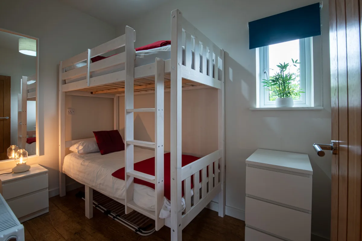 Bunk bedroom at Pleasant Valley View