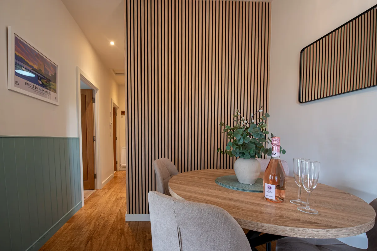 Dining nook at Pleasant Valley View