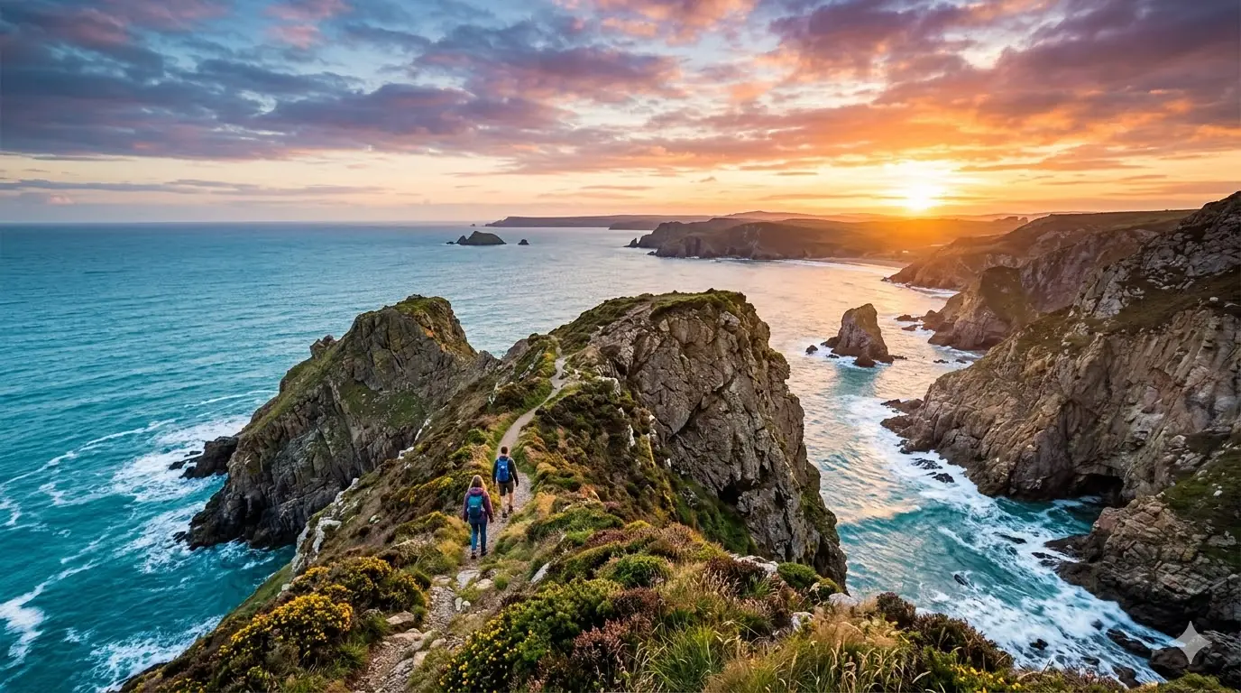 Pembrokeshire coastline, West Wales